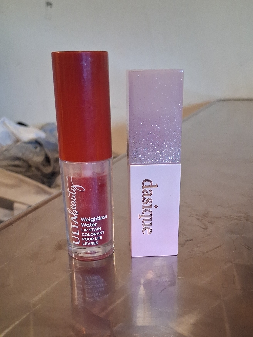 Ulta Beauty Weightless Water Lip Stain & Dasique Juicy Dew Tint #24 Berry Mochi
